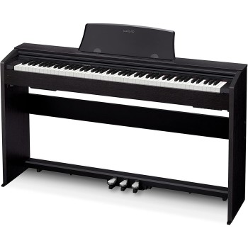 Дигитално пиано със столче и слушалки CASIO PX 770 BK SET 