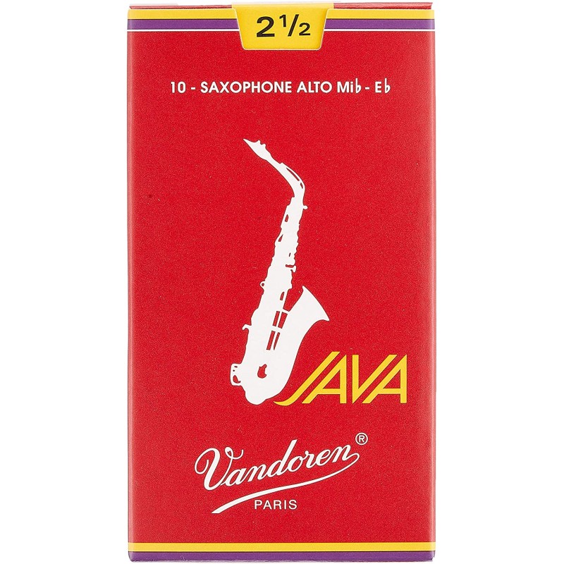 VANDOREN-SR2625R -платък алт сакс 2.5 JAVA RED CUT