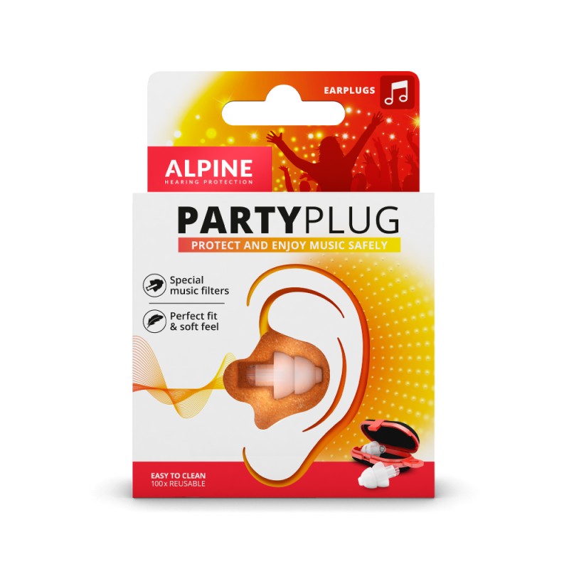 Тапи за уши Alpine PartyPlug, Black