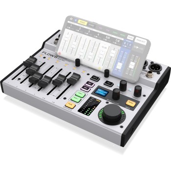 Дигитален миксер с Bluetooth и USB интерфейс Behringer Flow 8
