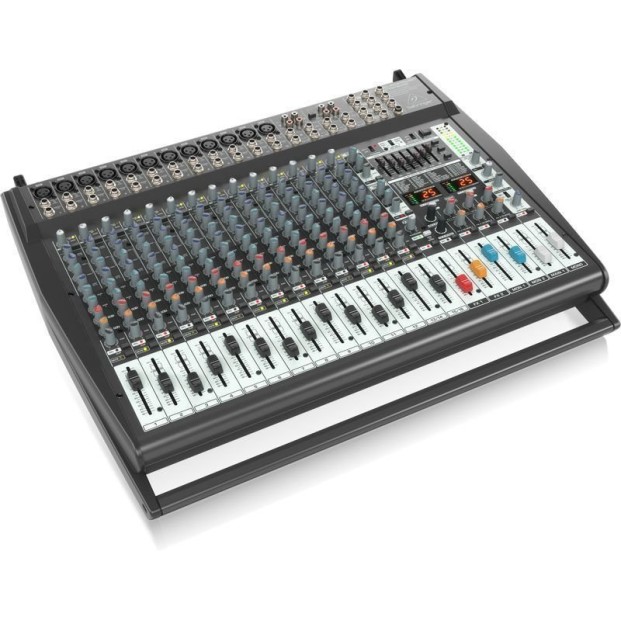 Миксер с вграден усилвател 12 моно + 4 стерео Behringer PMP6000