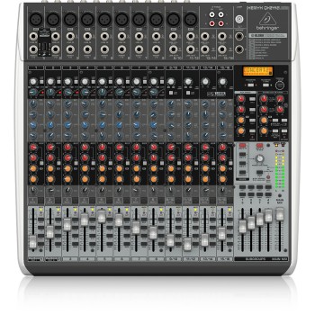 Смесителен пулт 10 моно + 4 стерео Behringer QX2442USB