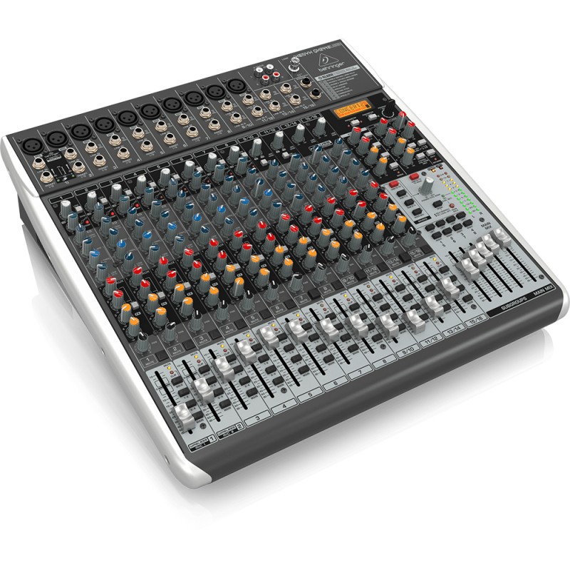 Смесителен пулт 10 моно + 4 стерео Behringer QX2442USB