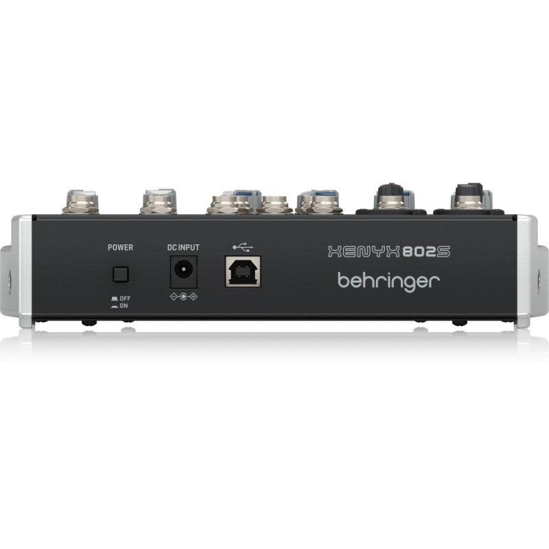 Смесителен пулт 2 моно + 2 стерео Behringer XENYX 802S