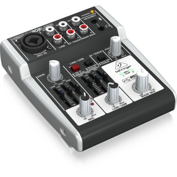 Смесителен пулт 1 моно + 1 стерео Behringer X302USB