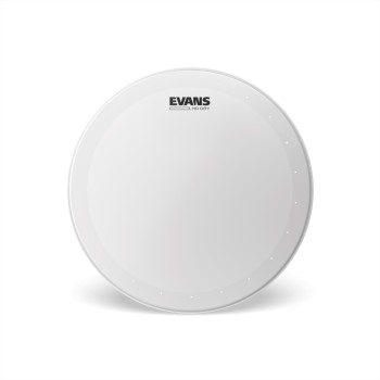 Бяла кожа за том/соло барабан 14" Evans B14HDD