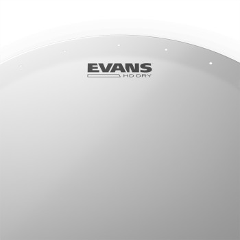 Бяла кожа за том/соло барабан 14" Evans B14HDD