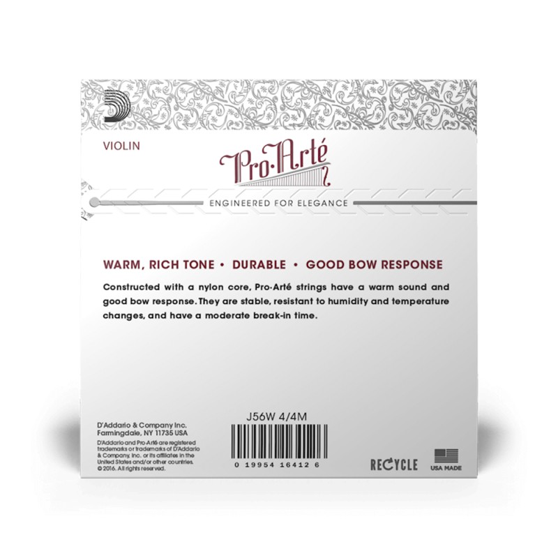 Струни за цигулка D'Addario J56 4/4M