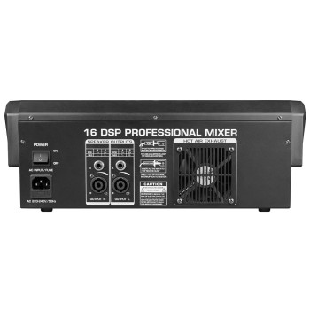 Миксер с вграден усилвател 4 моно + 2 стерео, 2х350W KW08E