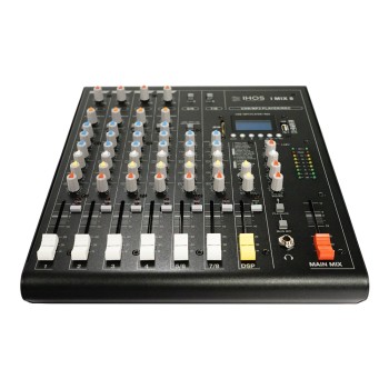 Смесителен пулт 4 моно + 2 стерео IHOS I MIX 8