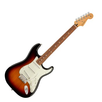 Електрическа китара Fender Player Stratocaster Pau Ferro FG, 3-Color Sunburst