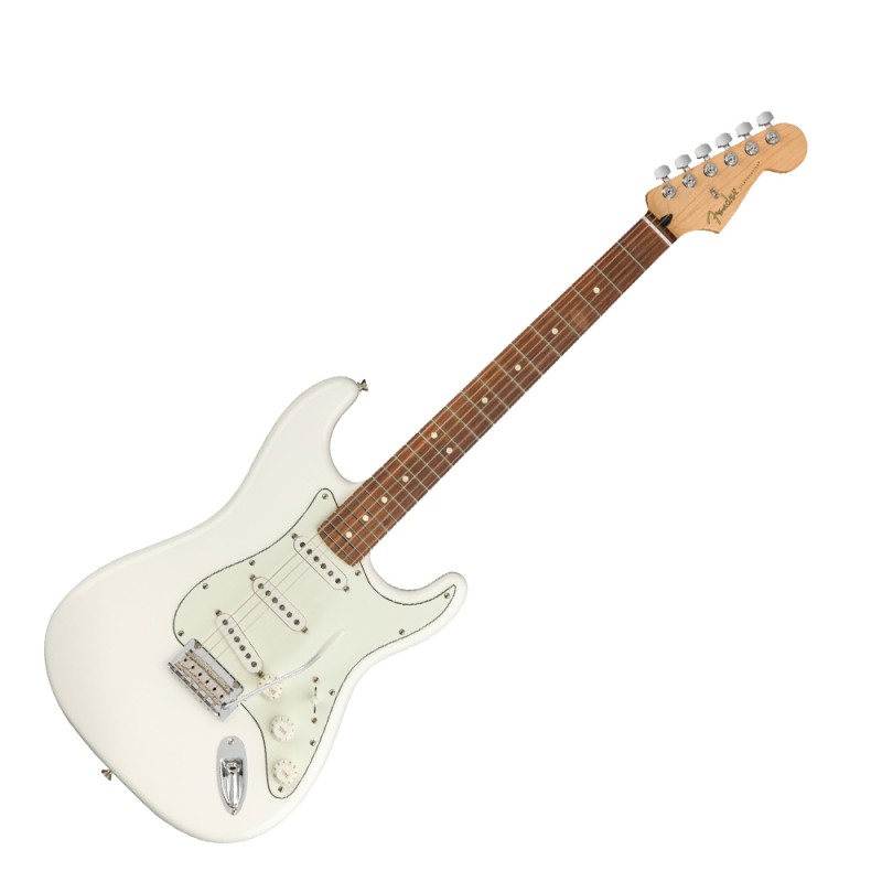 Електрическа китара Fender Player Stratocaster Pau Ferro FG, WH