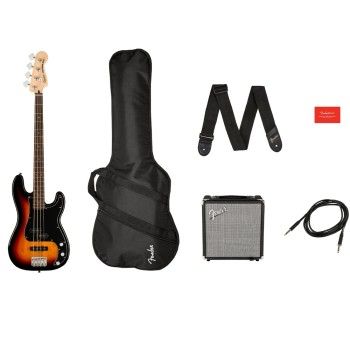 Комплект бас китара Fender Squier Affinity Precision Bass Pack LRL 3TS
