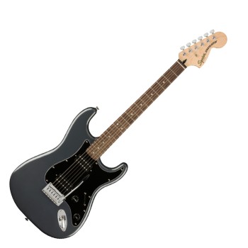 Електрическа китара Fender Squier Affinity Stratocaster HH, Charcoal Frost Metallic