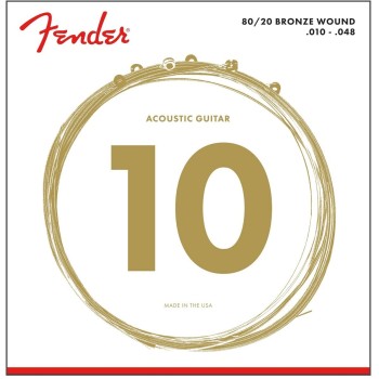 Струни за акустична китара Fender 70XL-80/20 BRONZ 10-48