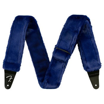 Колан за китара Fender Poodle Plush Strap Blue