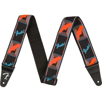 Колан за китара FENDER Monogrammed Strap Blue/Orange