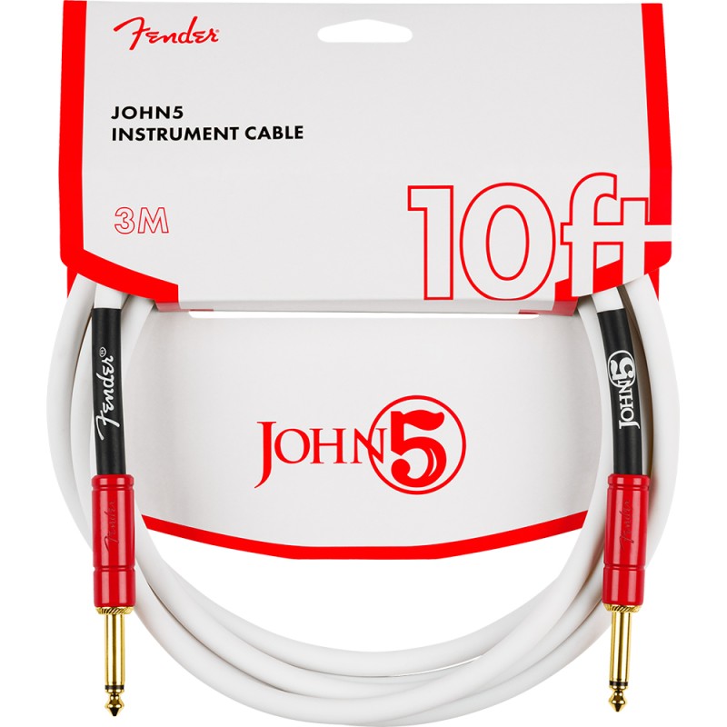 Инструментален кабел 3м. Fender John 5 10' Instrument Cable