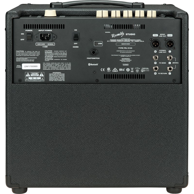 Комбо усилвател за бас китара Fender Rumble™ Studio 40