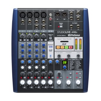 Смесителен пулт 2 моно + 3 стерео PreSonus StudioLive® AR8C