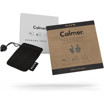Звукоредуциращи тапи за уши Flare Calmer Night, силиконови/черни