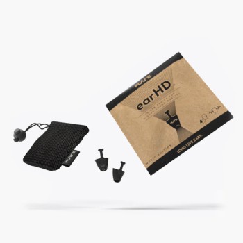 Звукофокусиращи тапи за уши Flare earHD 360 Music Edition, прозрачни