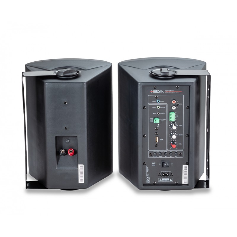Комплект активна и пасивна тонколона за стена 2х30W REDY-630BK