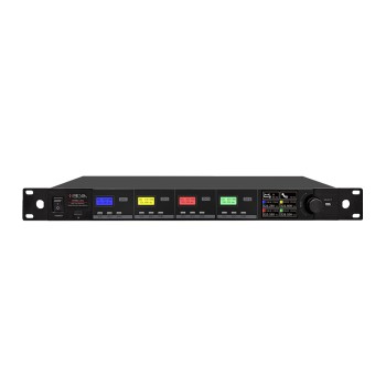 Четворен безжичен вокален микрофон Helvia VERBA-401 A1