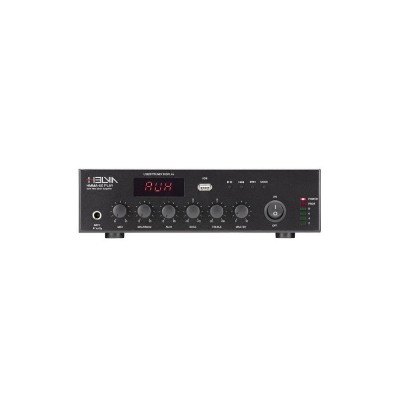 Малък дигитален миксер - усилвател 60W - 1 зонов Helvia HMMA-60 PLAY