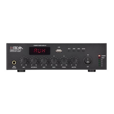 Малък дигитален миксер - усилвател 120W - 1 зонов HMMA-120 PLAY