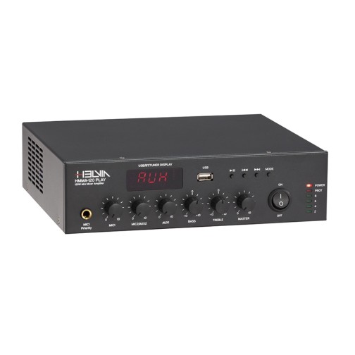 Малък дигитален миксер - усилвател 120W - 1 зонов HMMA-120 PLAY