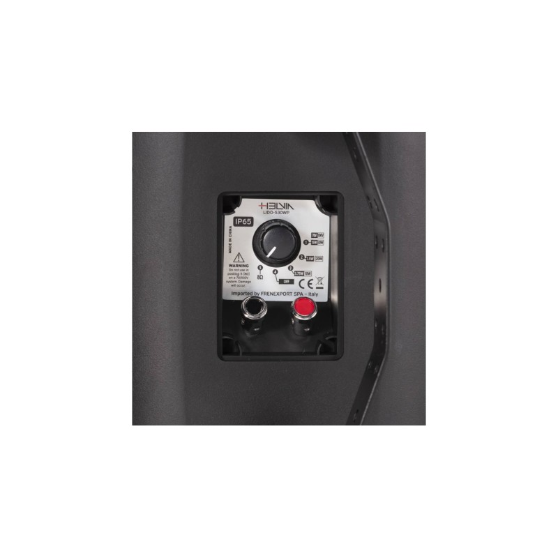 Двулентова тонколона подходяща за приложение на открито - Черна Helvia LIDO-530 WPB IP-65 30W - 5.25 inch 