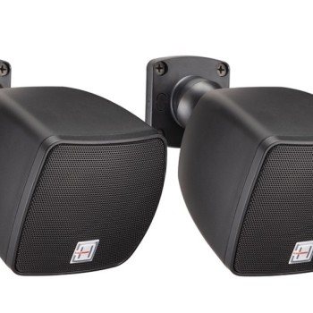 Чифт тонколони за окачен монтаж 100V - 6W/30W черни DEKO-25TBK 2.5 inch 