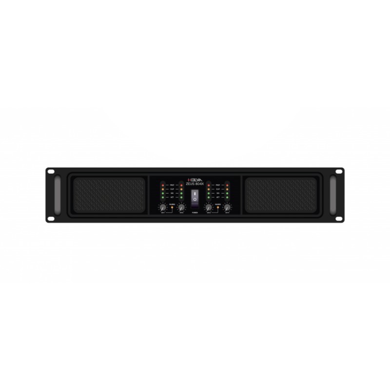 Усилвател Helvia ZEUS 804X 4-Channel 3200 Watt RMS