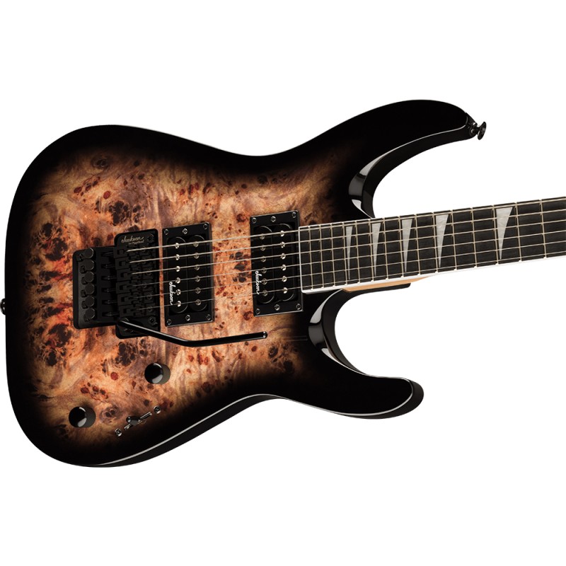 Електрическа китара Jackson Dinky® JS32 DKAP, Transparent Black Burst