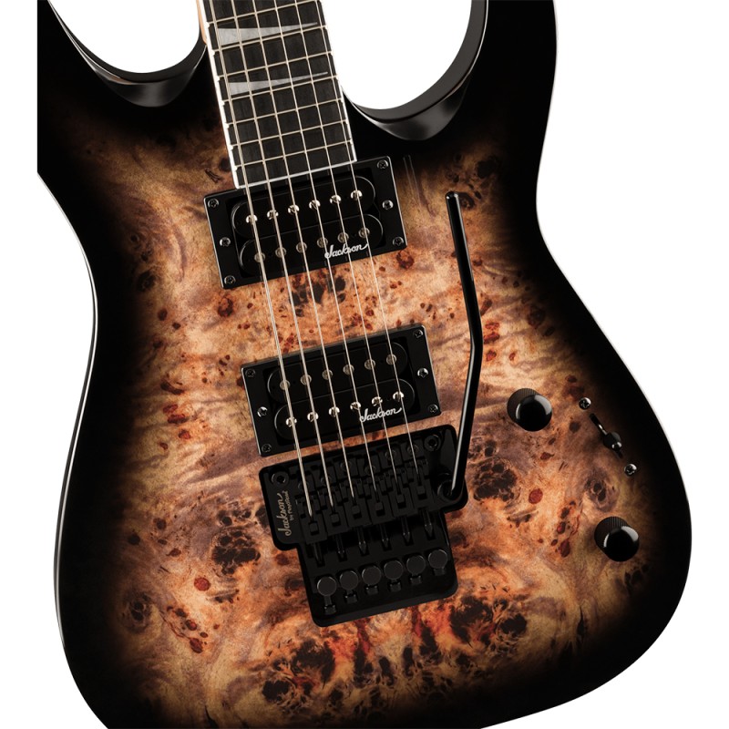 Електрическа китара Jackson Dinky® JS32 DKAP, Transparent Black Burst