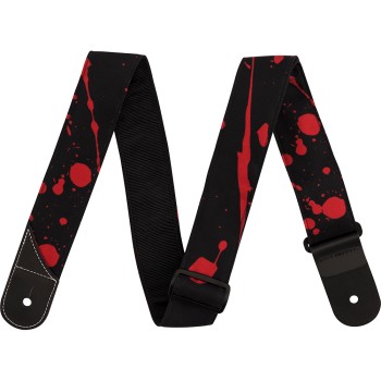Колан за китара Jackson® Splatter Strap Black