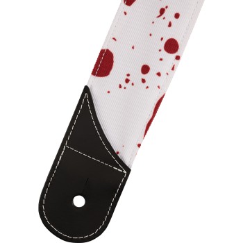 Колан за китара Jackson® Splatter Strap White