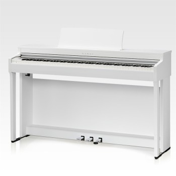 Дигитално пиано 88 клавиша KAWAI CN201W, бял сатен