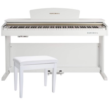 Дигитално пиано  комплект със столче KURZWEIL M90 WH, бяло