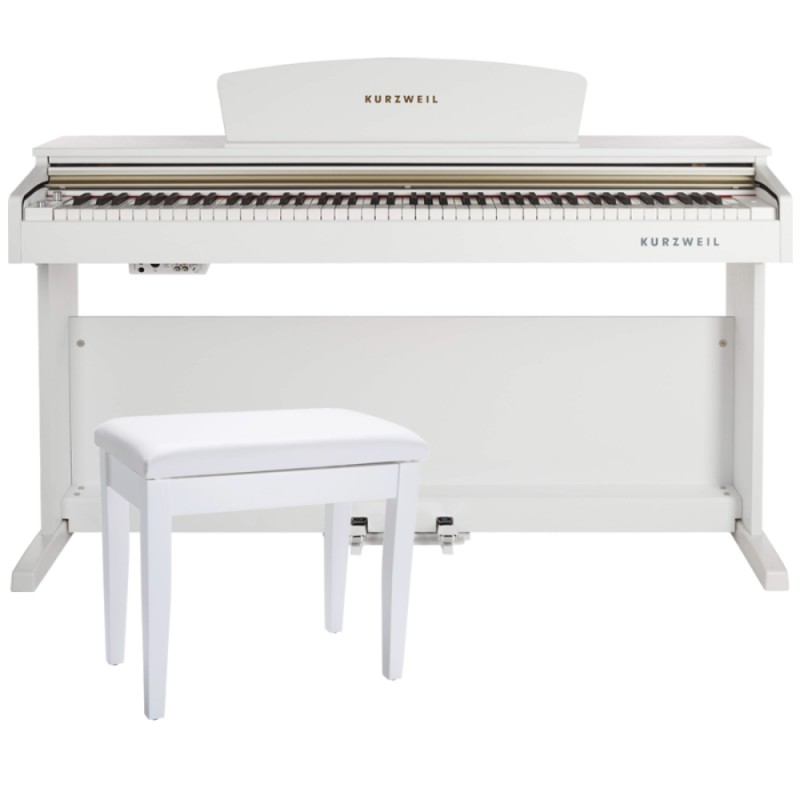 Дигитално пиано  комплект със столче KURZWEIL M90 WH, бяло