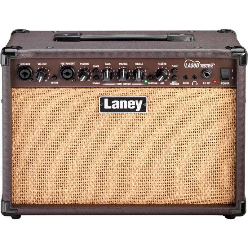 Комбо усилвател за електро-акустична китара Laney LA30D