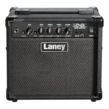 Комбо усилвател 15W за ел. китара 2x5" Laney LX15