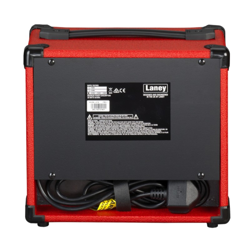 Комбо усилвател 15W за ел. китара 2x5" Laney LX15RED