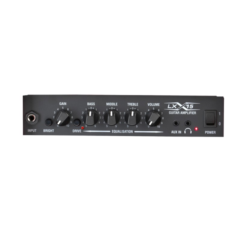Комбо усилвател 15W за ел. китара 2x5" Laney LX15RED