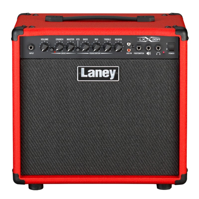 Комбо усилвател 35W за ел. китара 1x10" Laney LX35R-RED