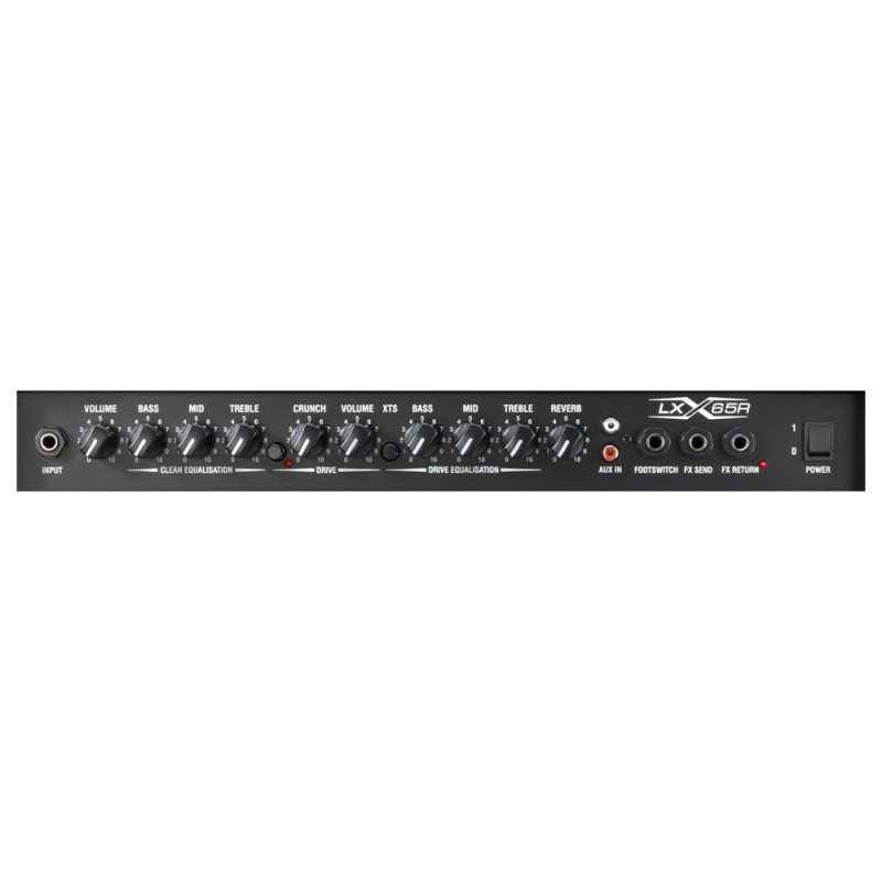 Комбо усилвател 65W за ел. китара 1x12" Laney LX65R-RED