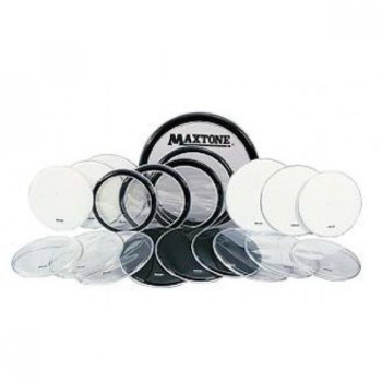 Бяла кожа за тъпан 16" - дебела DH-16W/1 - Maxtone