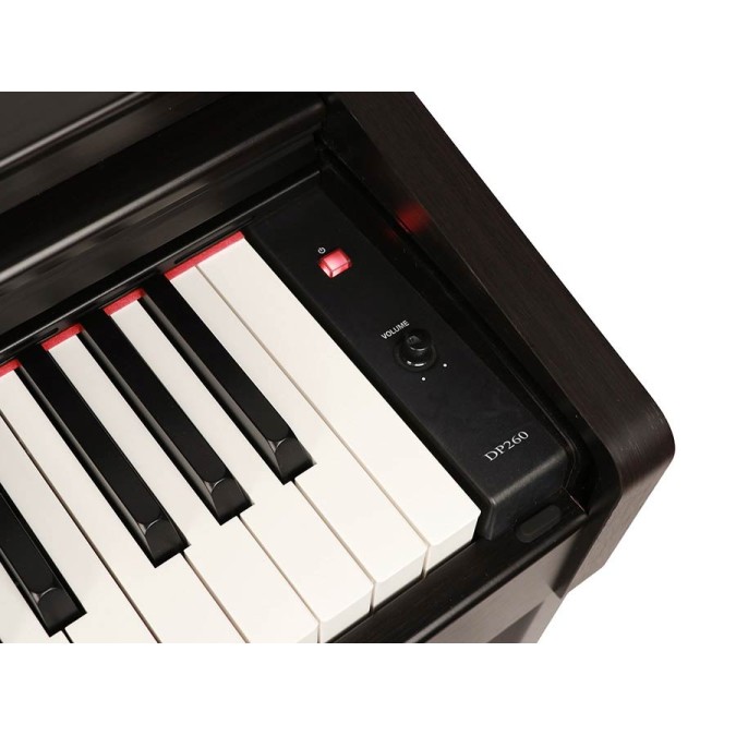 Дигитално пиано със стойка DP260-RW