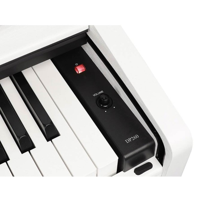 Дигитално пиано със стойка DP260-WH